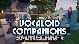 Vocaloid Companions Resource Pack (26.2) – Anime Pop Idols As Loyal Pet Wolves