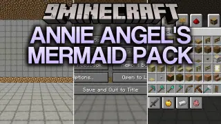 Annie Angel's Mermaid Pack Resource Pack (1.20.1) – Dreamy Aquatic UI Vibes