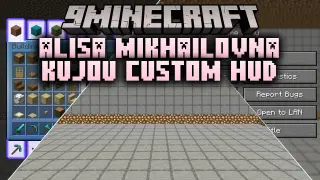 Alisa Mikhailovna Kujou CUSTOM HUD Resource Pack (1.21.11, 1.20.1)