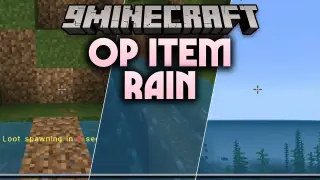 OP Item Rain Addon (1.21) – Random Overpowered Loot Drops Falling From the Sky