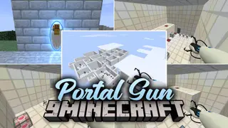 Portal Gun 26.2 Mod (26.2) – Teleport Across Your World and Solve Test Chambers