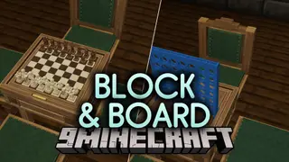 Block & Board Mod (26.2, 1.20.1) – Play Classic Tabletop Games with Friends