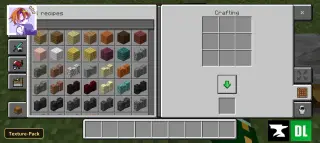 Quick Loot & Crafting (26+, 1.21) – MCPE/Bedrock Texture Pack