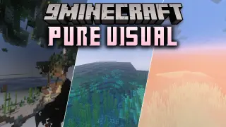 PURE VISUAL Shader (26.x) – Glowing Blocks and Clear Water Waves for Bedrock