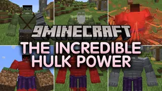The Incredible Hulk Power Mod (1.20.1) – Crush Hostile Mobs with Raw Monster