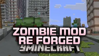 Zombie Mod Re Forged Mod (26.3, 1.21.11) – Survive Relentless Undead Outbreaks