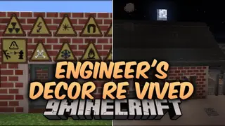 Engineer's Decor Re Vived Mod (1.20.1) – Furnish Realistic Industrial Factories