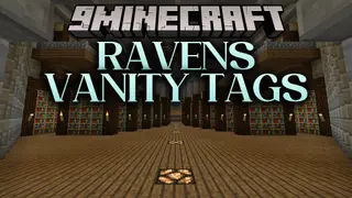 Ravens Vanity Tags Mod (1.20.1) – Wield Custom 3D Weapons Across Your Survival