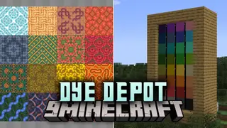 Dye Depot Mod (1.21.1, 1.20.1) – Paint Your Builds and Pets in Rich New Shades