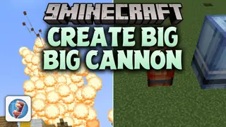Create Big Big Cannon Mod (1.21.1) – Blast Enemy Fortresses with Giant Naval