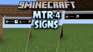 MTR 4 Signs Resource Pack (1.21.11, 1.20.1) – Bustling Modern Railway Station