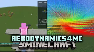 Aerodynamics4MC Mod (1.21.11) – Soar Across the Sky with Realistic Air Physics