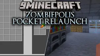 Zombiepolis Pocket Relaunch Map (26.x, 1.21) – Scavenge a Ruined Island