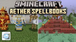 Aether Spellbooks Mod (1.21.1, 1.20.1) – Become an Airborne Battle Mage
