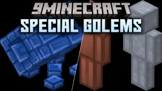 Special Golems Mod (1.21.1, 1.20.1) – Defend Bases with Armored Allies