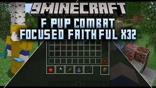 F PVP Combat Focused Faithful X32 Add on Resource Pack (1.19.2, 1.12.2)