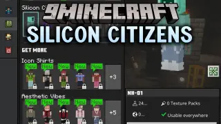 Silicon Citizens Skin Pack (26.x) – Futuristic Screen-Headed Robot Streetwear