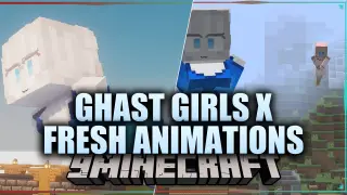 Ghast Girls X Fresh Animations Resource Pack (26.3, 26.1.2)