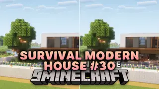 Survival Modern House #30 Map (26.x, 1.21) – Claim a Luxury Home