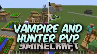 Vampire and Hunter PVP 1.7.2 1.8 Map – Survive Chaos in Village Arenas