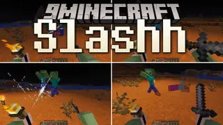 Slashh Mod (1.20.1) – Watch Weapon Trails Cut Through Foes on Every Strike