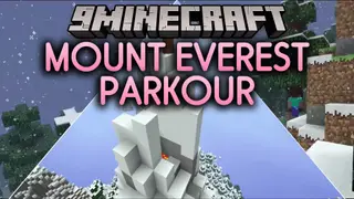 Mount Everest Parkour Map (26.3, 1.20.1) – Brave Earth's Highest Frozen Peak