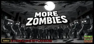 More Zombies by Four (26+, 1.21) – MCPE/Bedrock Addon