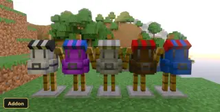 Expedition Backpacks (26+, 1.21) – MCPE/Bedrock Addon