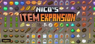 Nico's Item Expansion (26+) – MCPE/Bedrock Addon