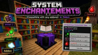 System Enchantements (26+, 1.21) – MCPE/Bedrock Addon