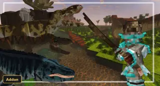 Dinosaur Saga Add-On (26+, 1.21) – MCPE/Bedrock Addon