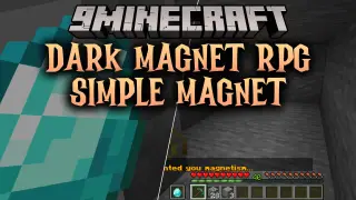 Dark Magnet RPG Simple Magnet Mod (26.3, 1.20.1) – Never Chase Scattered Loot