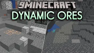 Dynamic Ores Resource Pack (26.3, 1.20.1) – Vivid Minerals in Dark Caves