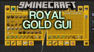 Royal Gold GUI Resource Pack (1.21.11) – Polished Treasury Frames for Survival