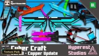 Cyber Craft (26+, 1.21) – MCPE/Bedrock Texture Pack