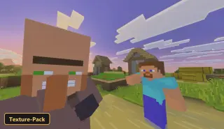 Bare Bones X Villager News (26+) – MCPE/Bedrock Texture Pack