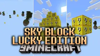 Sky Block Lucky Edition Map (26.x) – Trust Your Luck Above the Endless Void