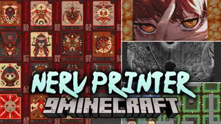 Nerv Printer Mod (1.21.11) – Build Huge Mapart Automatically on Any Server