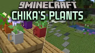 Chika's Plants Mod (1.21.1, 1.20.1) – Decorate Rooms with Custom Planters