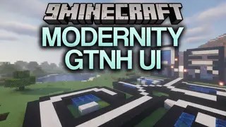Modernity GTNH UI Resource Pack (1.6.1) – Crisp Futuristic Styling for Tech Menus