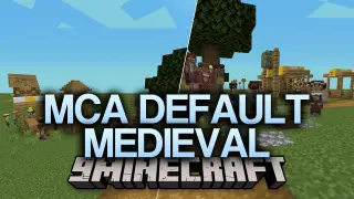 MCA Default Medieval Resource Pack (1.20.1) – Charming Medieval Town Folk