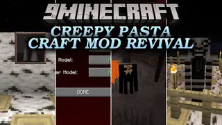 Creepy Pasta Craft Mod Revival Mod (26.1.2, 1.20.1) – Survive Iconic Internet