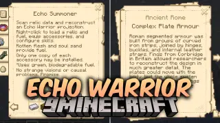 Echo Warrior Mod (26.1.2, 1.20.1) – Unearth and Train Ancient Soldiers