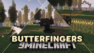 BUTTERFINGERS Mod (26.2, 1.20.1) – Defend Your Base and Sort Chests