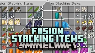 Fusion Stacking Items Resource Pack (26.3, 1.20.1) – Visible Item Stack Sizes