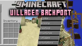 Villager Backport Mod (1.12.2) – Trade with Working Townsfolk in Classic Worlds