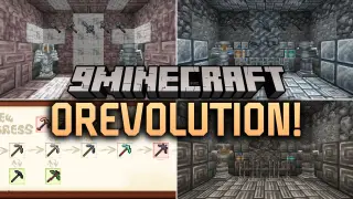 Orevolution Mod (1.21.1, 1.20.1) – Bridge Mining Tiers with Powerful New Alloys