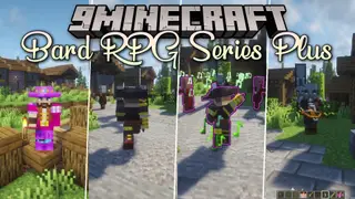 Bard RPG Series Plus Mod (1.21.1, 1.20.1) – Play Musical Ballads to Heal