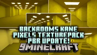Backrooms Kane Pixels Texture Pack PBR UPDATE Resource Pack (26.3, 1.20.1)