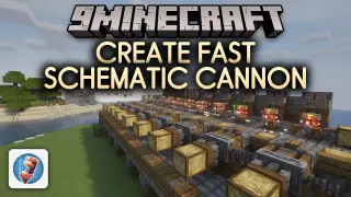 Create Fast Schematic Cannon Mod (1.21.1, 1.20.1) – Rapid Mega Base Printing